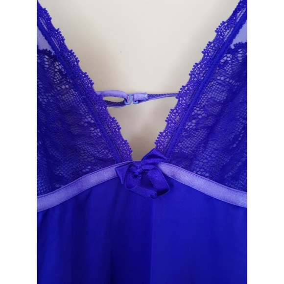 Jacob Purple Chemise Slip Nighty - Picture 5 of 16